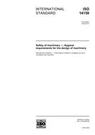 Norma ISO 14159:2002 25.4.2002 náhled