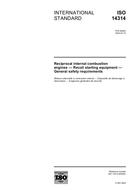 Norma ISO 14314:2004 9.3.2004 náhled