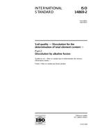Norma ISO 14869-2:2002 18.7.2002 náhled