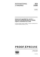 Norma ISO 15303:2001 20.9.2001 náhled