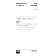ISO 18629-43:2006