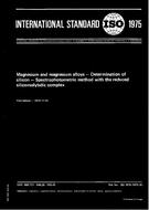 Norma ISO 1975:1973 1.11.1973 náhled