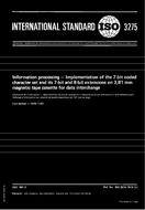 Norma ISO 3275:1974 1.11.1974 náhled