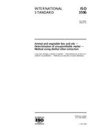Norma ISO 3596:2000 29.6.2000 náhled
