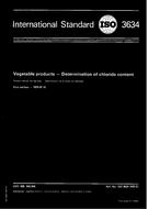 Norma ISO 3634:1979 1.7.1979 náhled