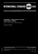 Náhled ISO 3909:1976 1.10.1976