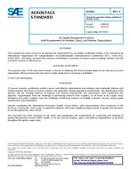 Neaktuální SAE AS9101E 1.3.2014 náhled