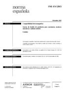 NEPLATNÁ UNE-EN 12015:2005 14.12.2005 náhled