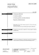 NEPLATNÁ UNE-EN 12209:2004 7.4.2004 náhled