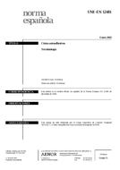 Náhled UNE-EN 12481:2002 28.1.2002