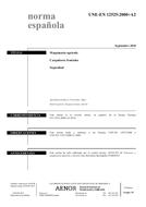 Norma UNE-EN 12525:2000+A2:2010 22.9.2010 náhled