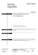 Norma UNE-EN 12676-2:2001 22.2.2001 náhled