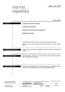 Norma UNE-EN 1270:2006 8.2.2006 náhled
