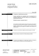 Norma UNE-EN 1275:2007 21.3.2007 náhled