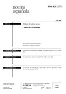 Norma UNE-EN 12775:2001 27.7.2001 náhled
