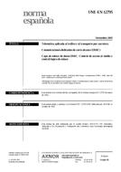 Norma UNE-EN 12795:2005 30.11.2005 náhled