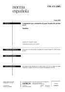 Norma UNE-EN 12805:2003 31.1.2003 náhled