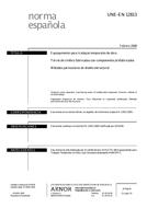 Norma UNE-EN 12813:2008 27.2.2008 náhled