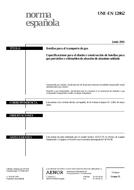 Norma UNE-EN 12862:2001 30.6.2001 náhled