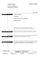 Norma UNE-EN 13219:2009 25.3.2009 náhled