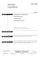 Norma UNE 135204:2010 21.4.2010 náhled
