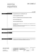 Norma UNE 135460-1-2:2006 19.7.2006 náhled