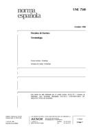 Norma UNE 7540:1998 6.10.1998 náhled