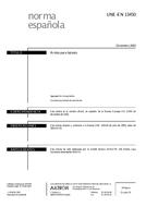 Norma UNE-EN 13450:2003 12.12.2003 náhled