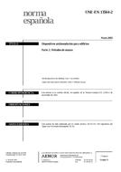 Norma UNE-EN 13564-2:2003 23.5.2003 náhled