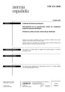 NEPLATNÁ UNE-EN 13649:2002 30.10.2002 náhled