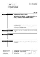 Norma UNE-EN 14042:2004 16.4.2004 náhled