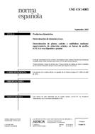 Norma UNE-EN 14083:2003 26.9.2003 náhled