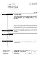 NEPLATNÁ UNE-EN 14772:2005 13.7.2005 náhled