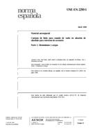 Norma UNE-EN 2290-1:1999 28.4.1999 náhled