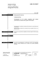 Norma UNE-EN 50327:2004 2.4.2004 náhled
