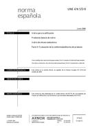 Norma UNE-EN 572-9:2006 14.6.2006 náhled
