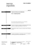 NEPLATNÁ UNE-EN 60309-1:2001 26.7.2001 náhled