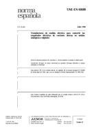 NEPLATNÁ UNE-EN 60688:1996 15.7.1996 náhled