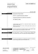 Norma UNE-EN 60947-6-1:2006 29.11.2006 náhled