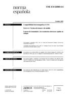NEPLATNÁ UNE-EN 61000-4-4:2005 19.10.2005 náhled
