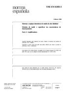 Norma UNE-EN 61305-3:1998 18.2.1998 náhled