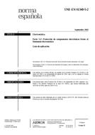 NEPLATNÁ UNE-EN 61340-5-2:2002 25.9.2002 náhled