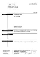 Norma UNE-EN 62314:2007 27.6.2007 náhled