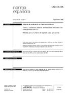 NEPLATNÁ UNE-EN 705:1995 20.9.1995 náhled