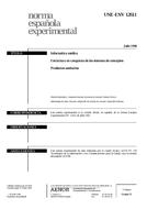 Norma UNE-ENV 12611:1998 29.7.1998 náhled
