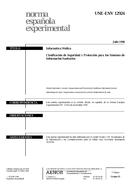 Norma UNE-ENV 12924:1998 30.7.1998 náhled