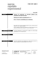 NEPLATNÁ UNE-ENV 1401-3:2002 26.3.2002 náhled