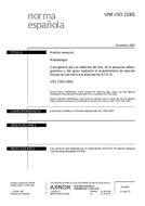 Norma UNE-ISO 13301:2007 5.12.2007 náhled