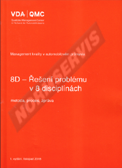 Publikace  8D - Řešení problému v 8 disciplínách, metoda, proces, zpráva - 1. vydání 1.7.2020 náhled