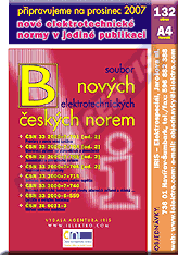 Publikace  B - Soubor nových elektrotechnických norem 5.12.2007 náhled